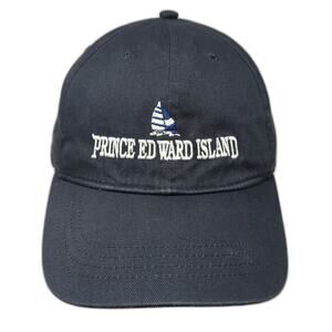 KNP Baseball Cap Gray One Size Prince Edward Island Sailboat Strapback Hat